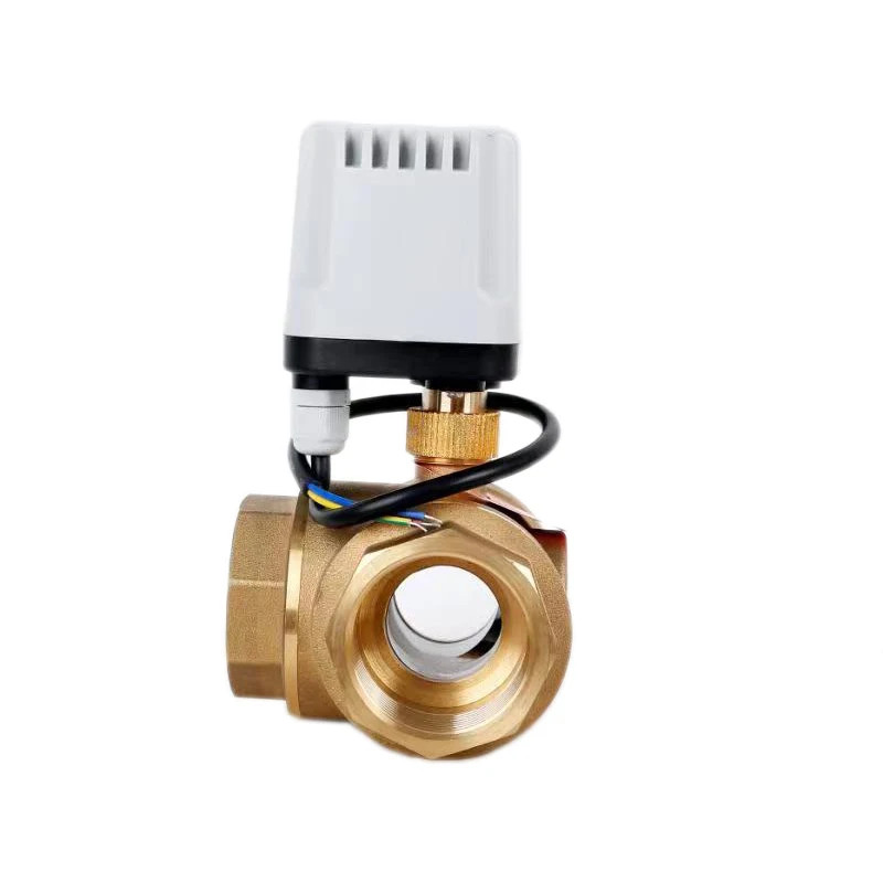 1/2″ 3/4″ 1″ 1-1/4″ 1-1/2″ 3 Way IP65 Waterproof Motorized Ball Valve 3-Wire 2 C
