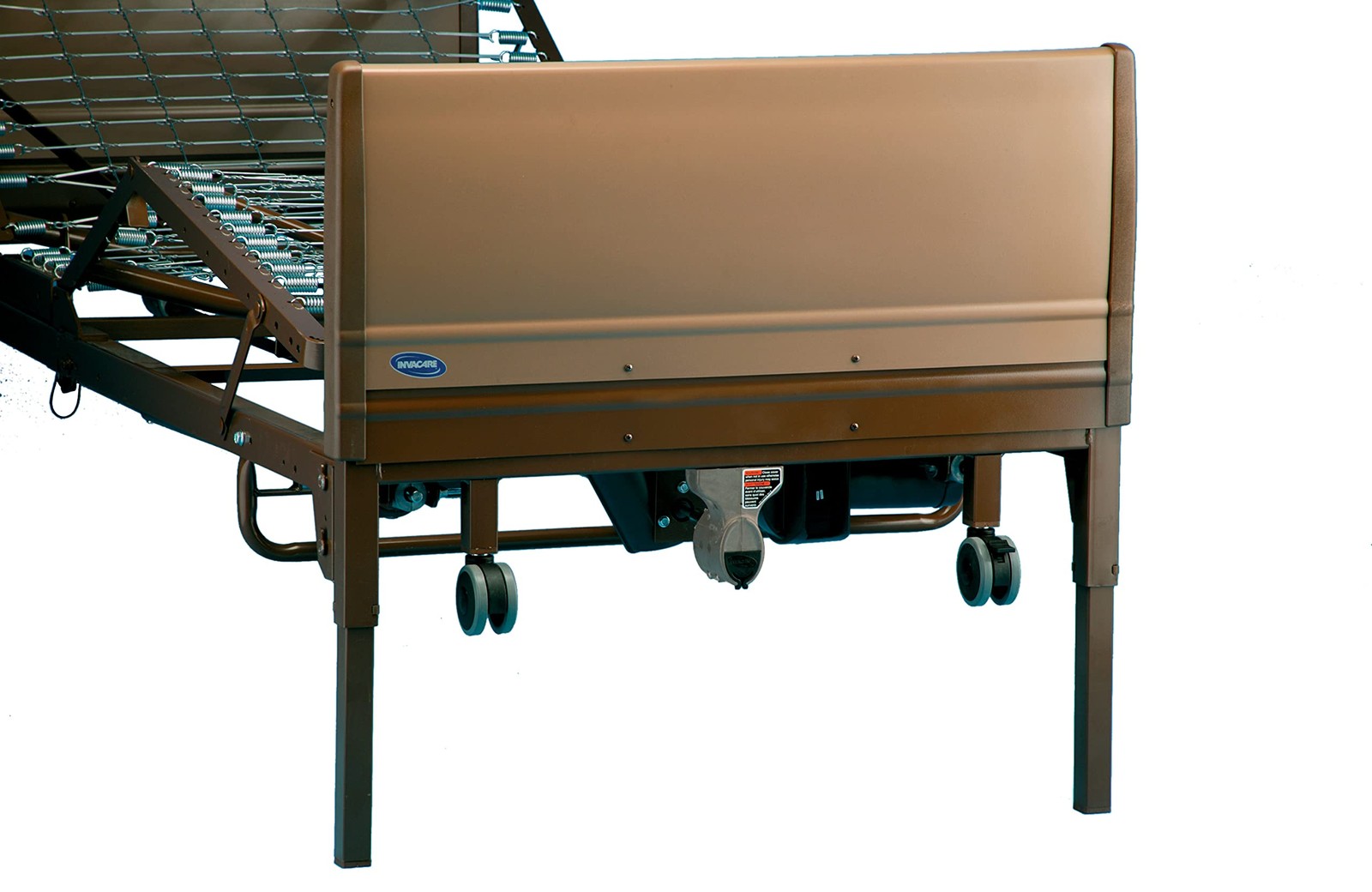 Invacare Universal Bed End for Full-Electric and Semi-Electric Homecare Brown
