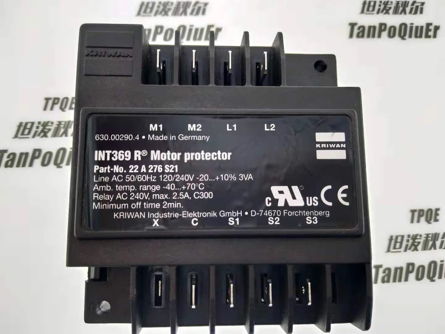 1pcs KRIWAN INT369 R 22A276 S21 compressor protection module