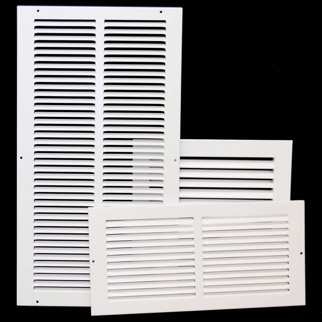HVAC Premium 10″w X 10″h [Duct Opening] 2-Way Fixed Curved 10 X 10