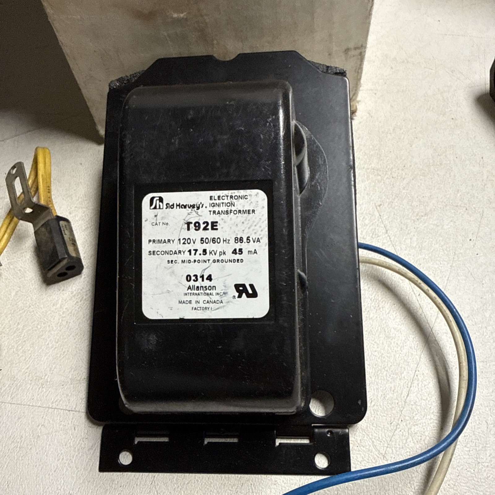 Sid Harvey’s T92E Igniter