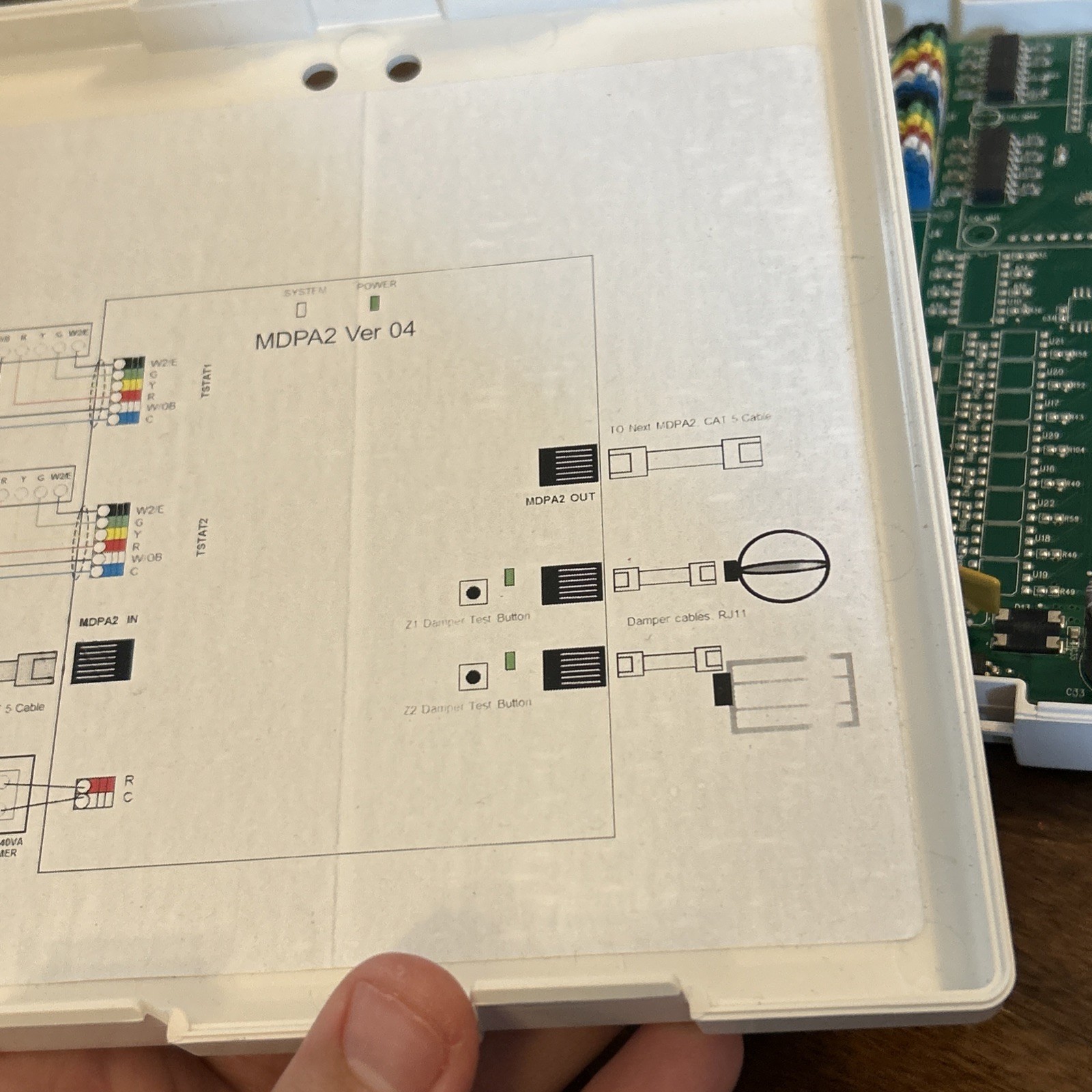 ZoneFirst Masterzone Model MDPA 2 Version 4 Zoning System Board Euc
