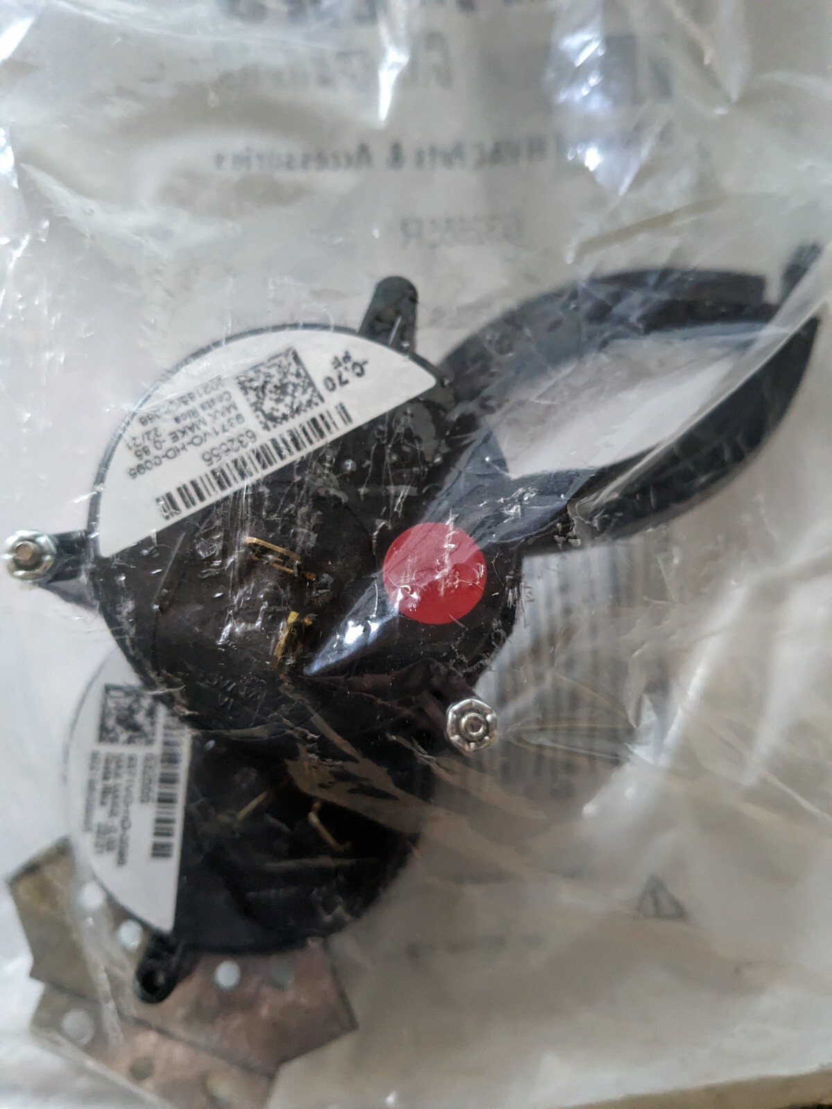 OEM Intertherm Nordyne Furnace Pressure Switch Fits 632555 632555R -0.70 -0.50