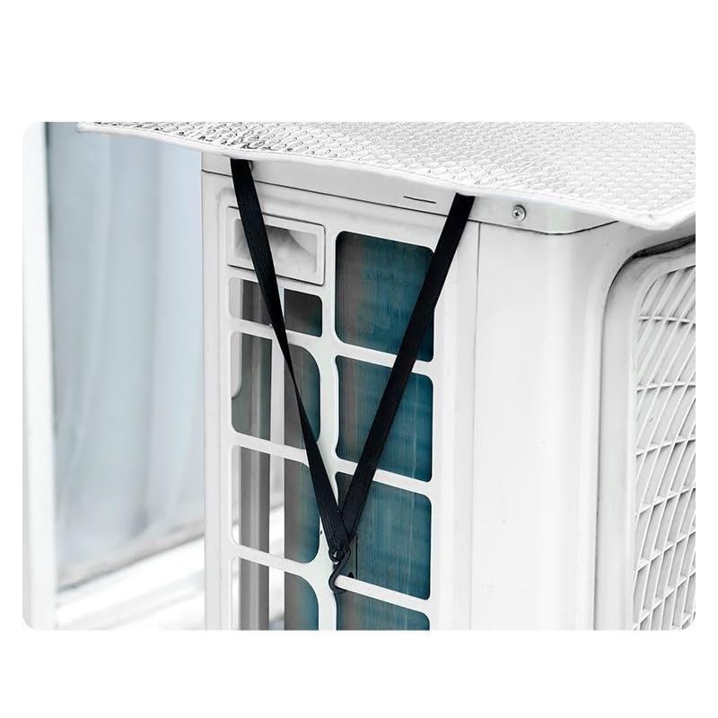 RecDec Air Conditioner Cover Outdoor Mini Split 1 Count (Pack of 1), Blue