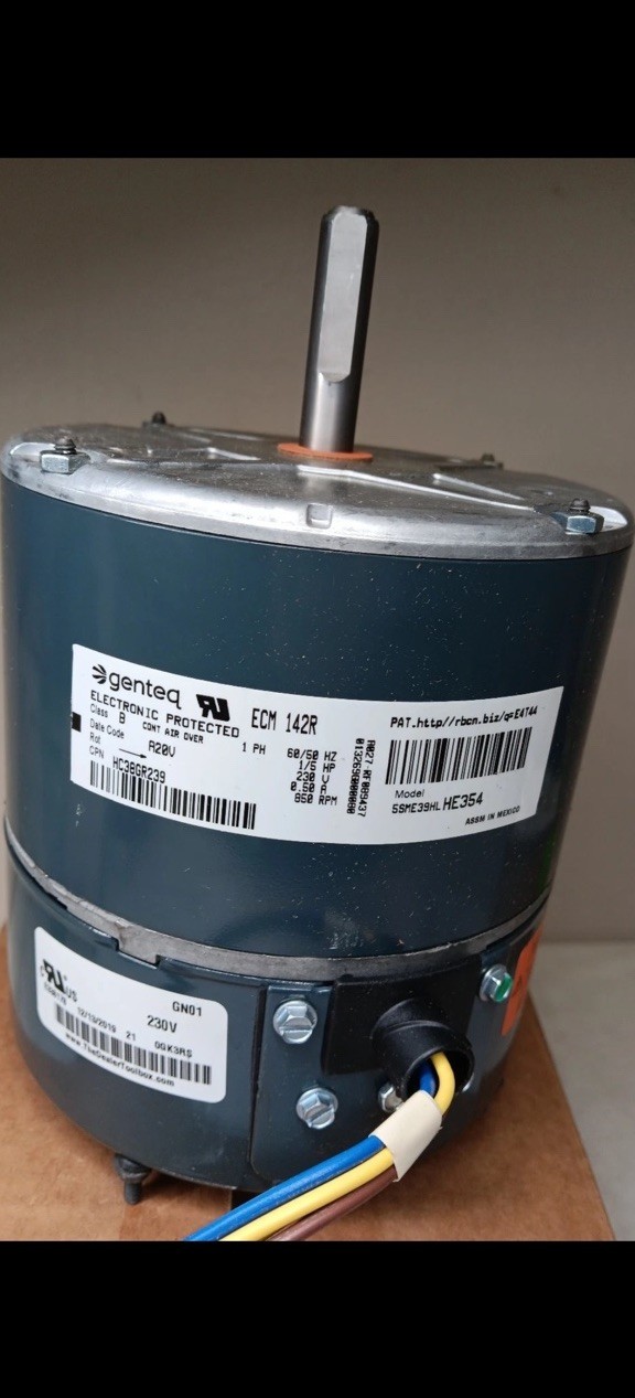 Carrier & Bryant HC38GR239 – OEM Condenser Fan Motor