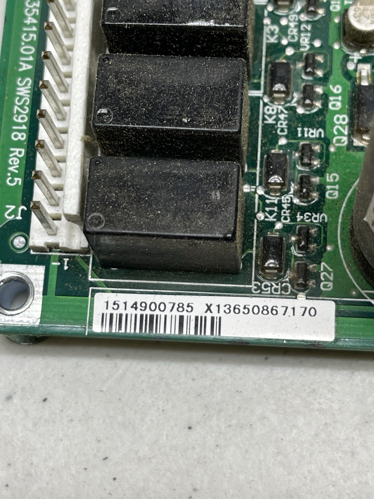 Trane Control Circuit Board X13650867170 64002352 REV H 30 DAY WARRANTY