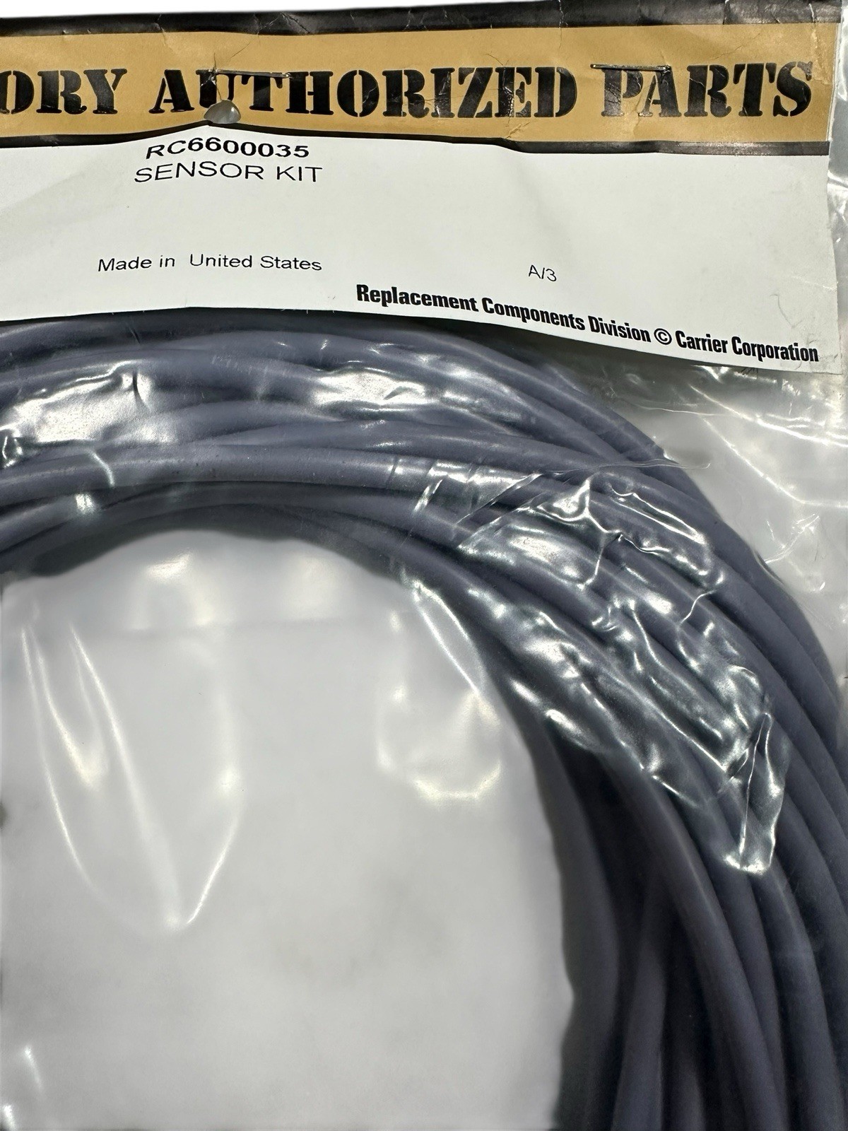 Carrier HVAC RC6600035 Sensor Kit Genuine OEM Replacement Part NEW FREE SHIPPING