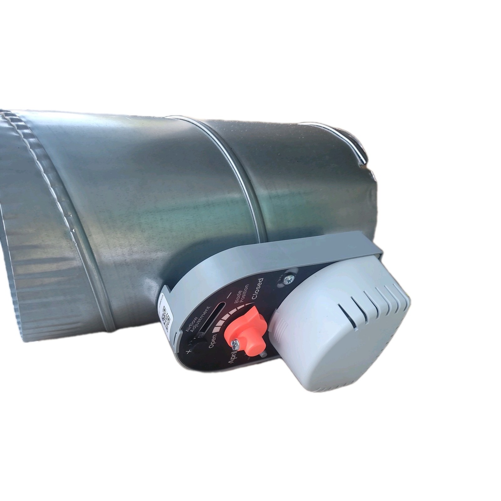 Aprilaire 6506 Damper (Galvanized Steel, 24VAC, 6in, Round)