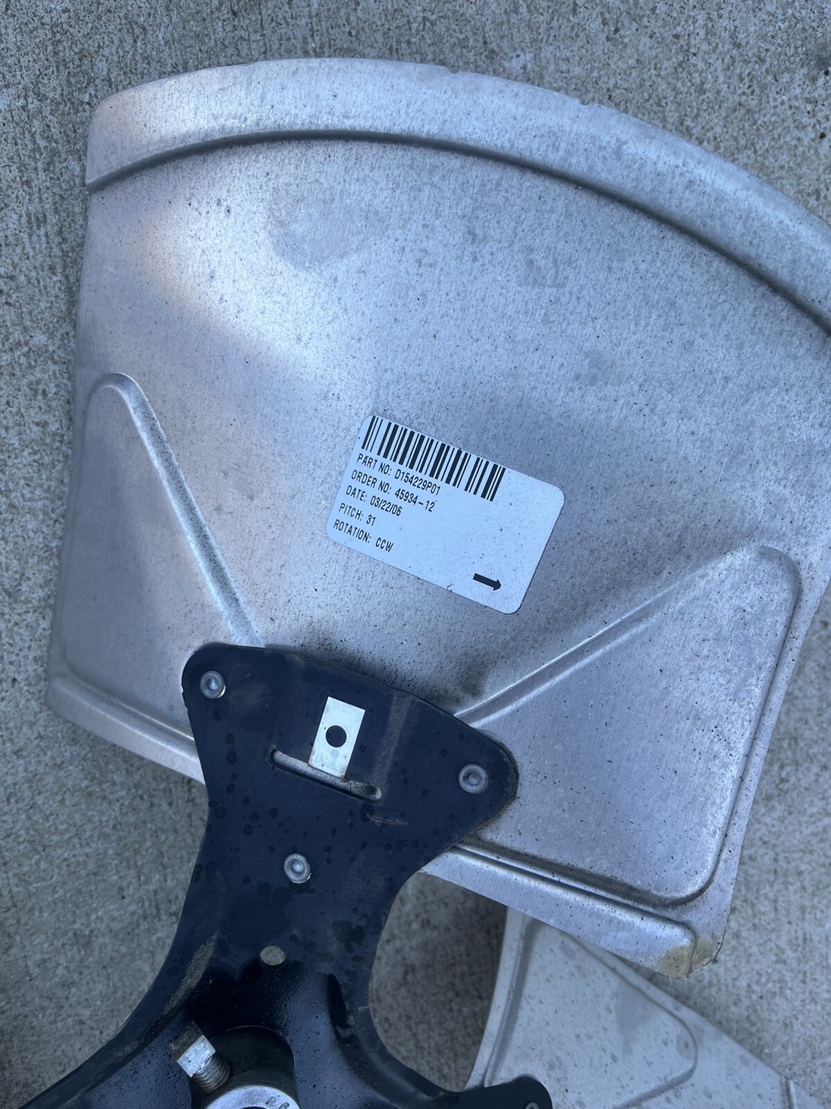 Trane FAN03748 Fan Blade D154229P01 USED