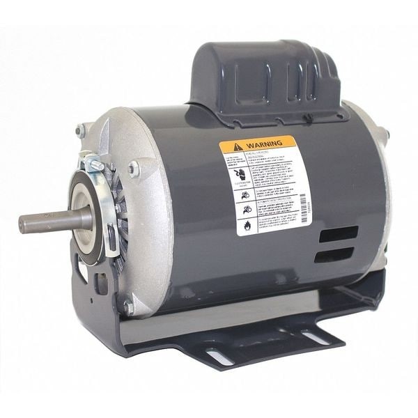 Dayton 6K965 Capacitor-Start Belt Drive Motor, 1/2 Hp, 115/230V Ac Voltage, 48Z