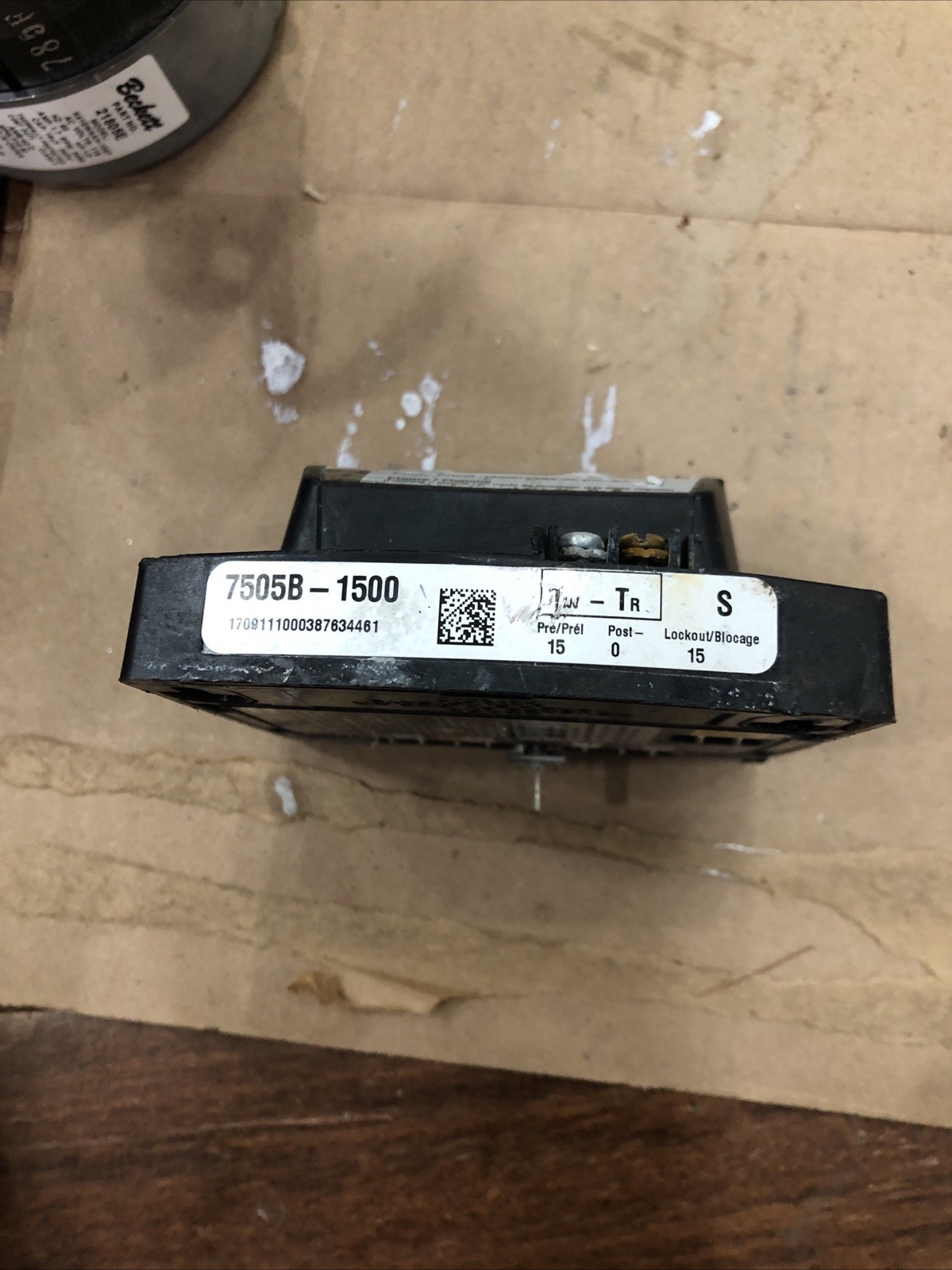 Beckett Genisys 7505 120V Oil Burner Primary Control 7505B-1500