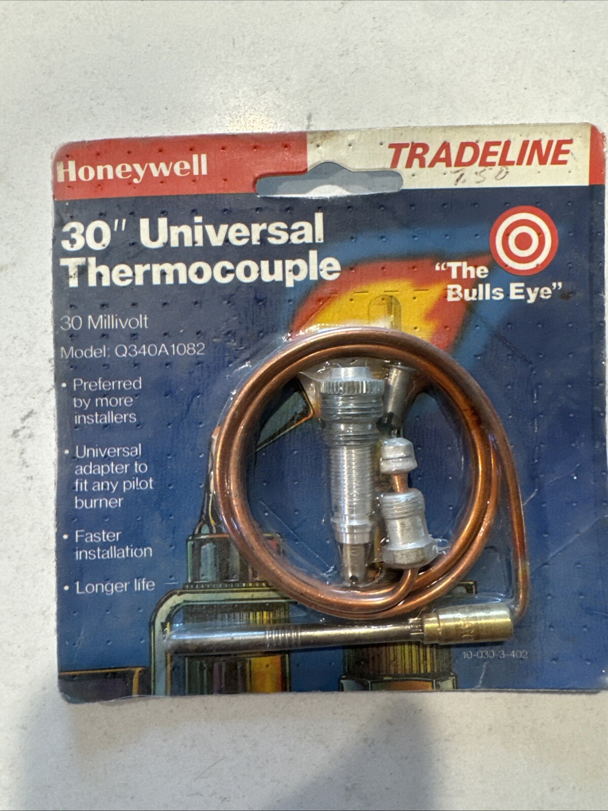 New Honeywell Q340A1042 30” Universal Thermocouple