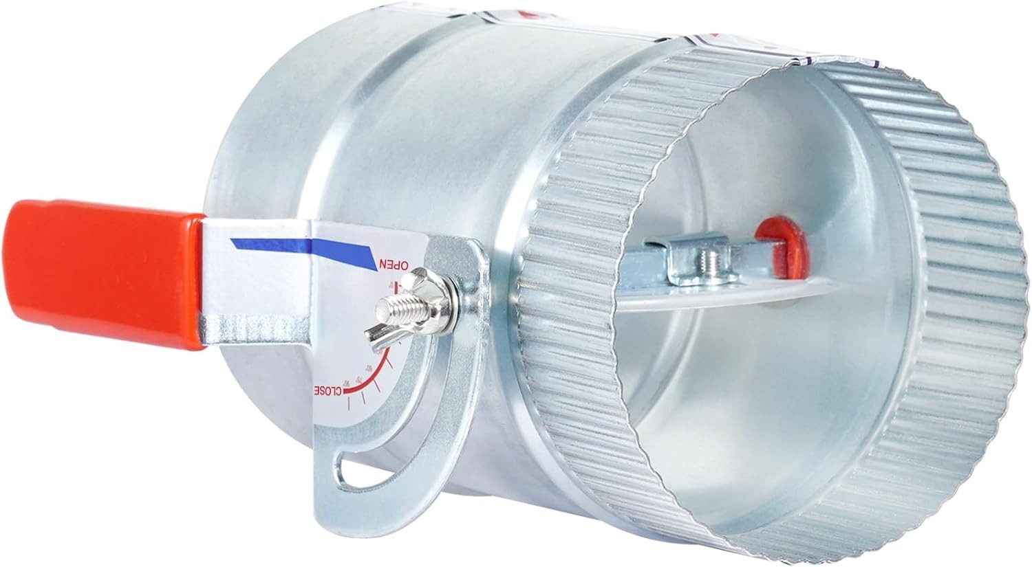 HVAC Manual Volume Damper – Galvanized Iron Construction