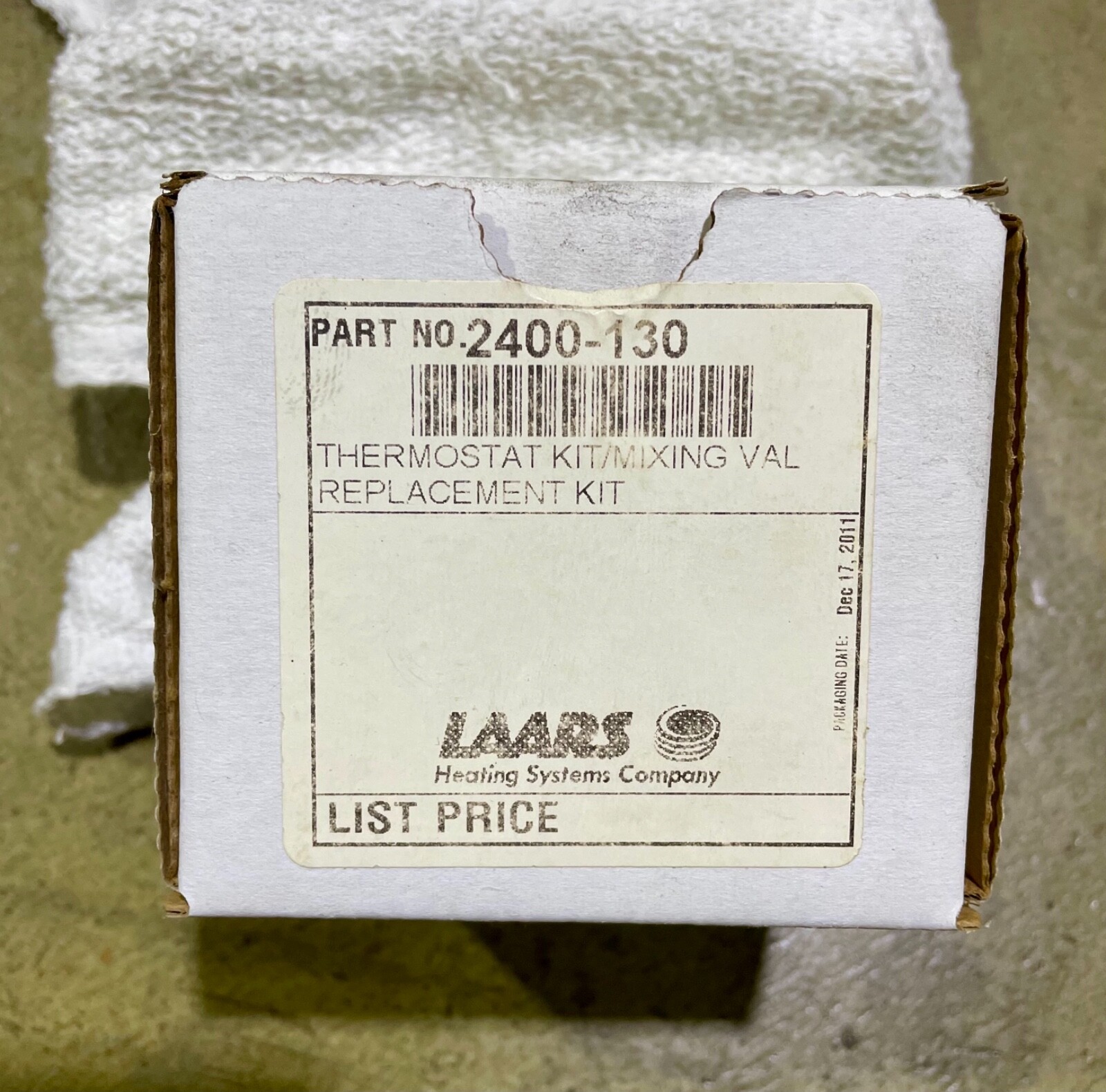 Teledyne / Laars 2400-130, Thermostat kit with mixing valve