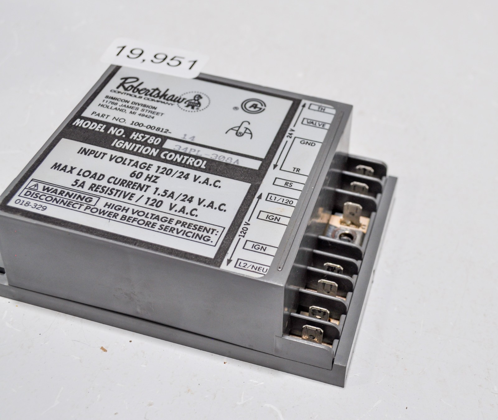 Robertshaw HS78034PL-308A Module