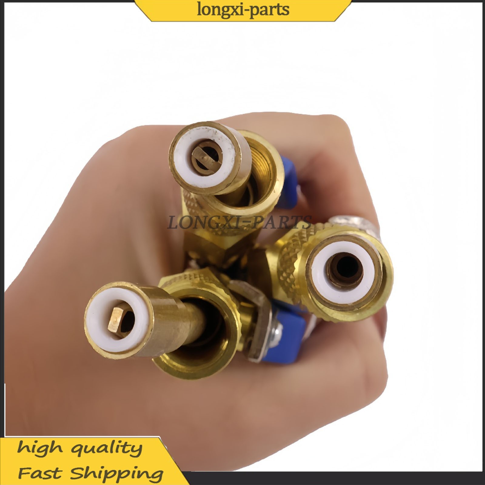 Fits R-410A Refrige 3Pack 29986 Plus II 1/4″ Hose with Compact Ball Valve 72″ US
