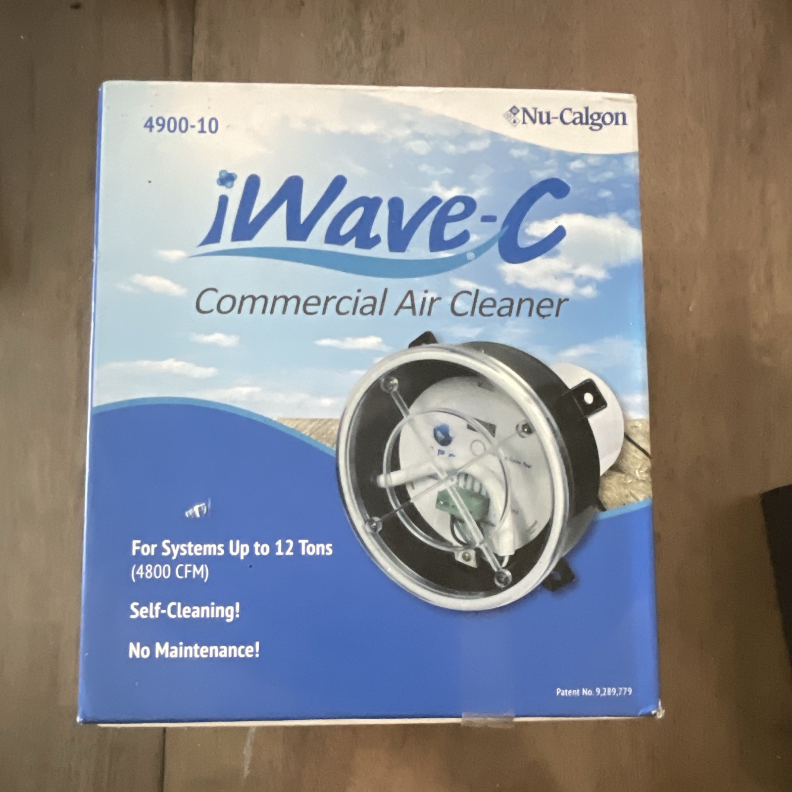 Nu-Calgon iWave-C 4900-10 Ducted Air Purifier Ionizer 4800 CFM 12 Tons