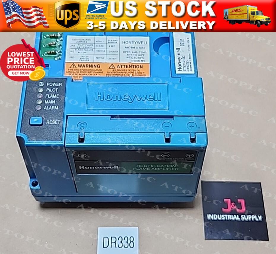 *PARTS/REPAIR* Honeywell RM7895A1014 Burner Control Auto Program Control Rev D