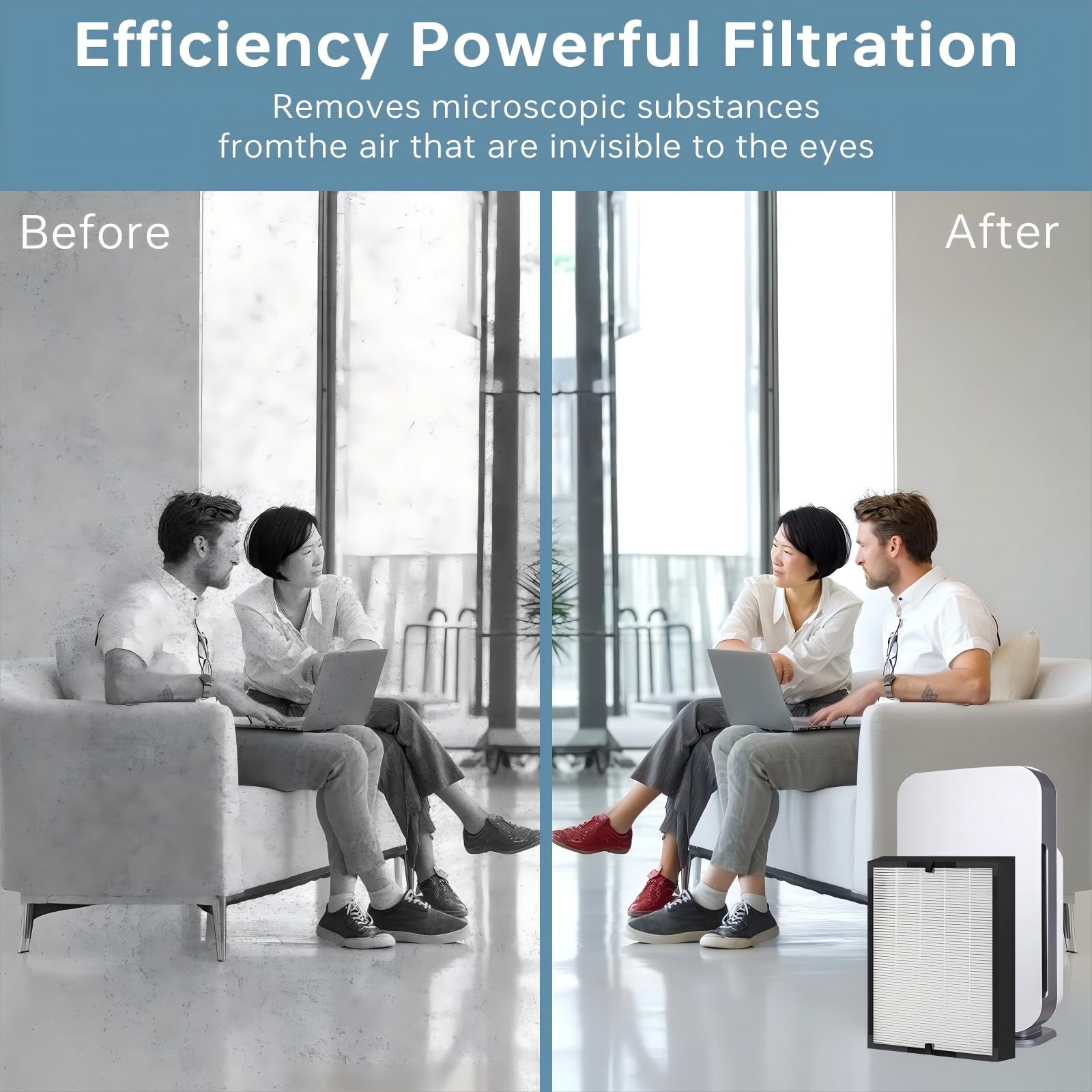 Ancolin 45i Replacement Filter, 14.610 x 11.500 x 3.350 in, 1 pack White