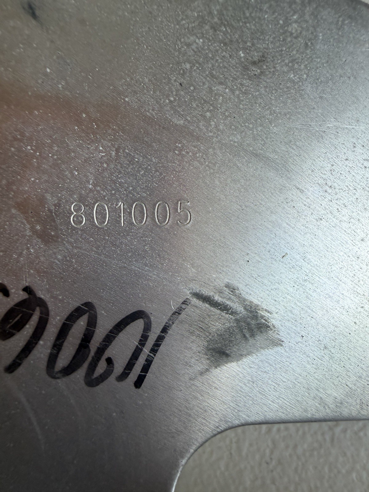 OEM Aluminum 3 Blade Fan Blade 5″ Dia Stamped 801005 Commercial Refrigeration