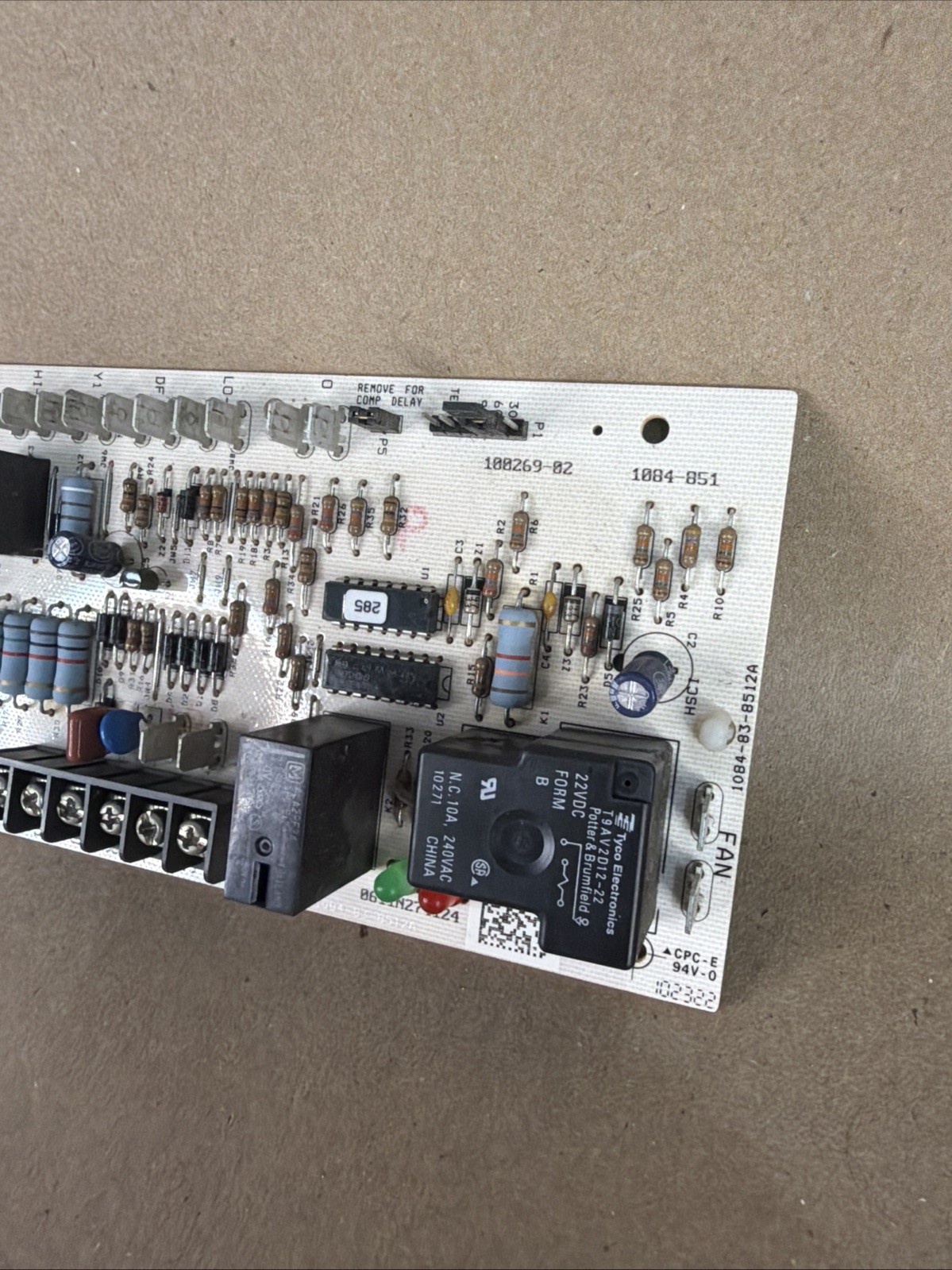 Lennox Armstrong Control Board 1084-83-8512A 100269-02 1084-851 (C2)