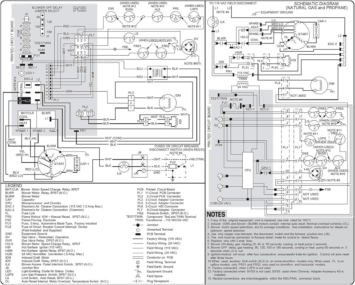 ICM Furnace Control Board – Green (ICM282A)