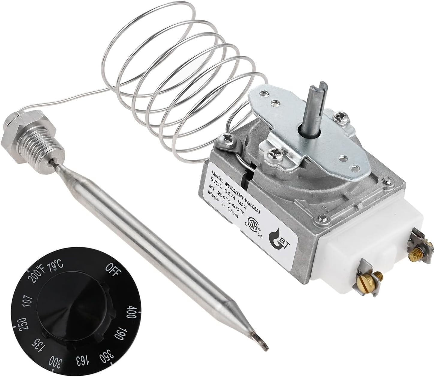 RX-1-36 Oven Thermostat 200-400F 36″ Capillary Pitco 60125401, Imperial 1175 …