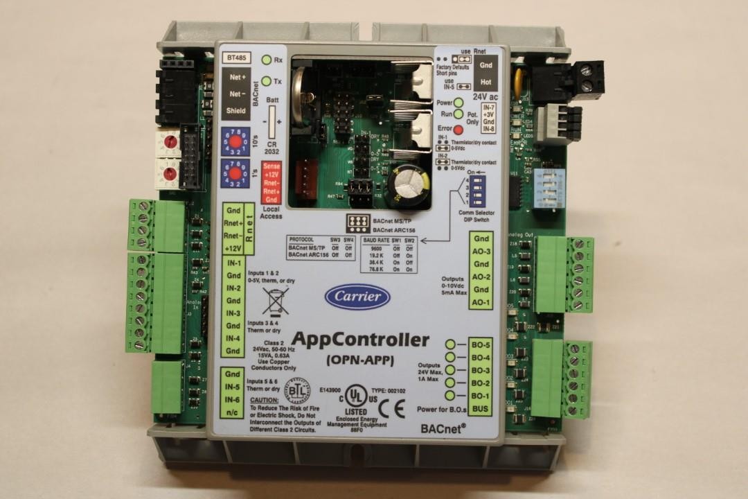Carrier OPN-APP i-Vu General Purpose AppController HVAC