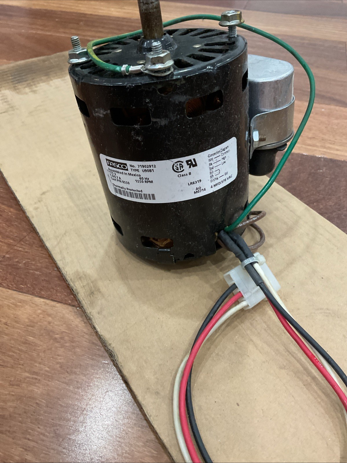 Fasco 7193-2912 Captive Aire Direct Drive Replacement Motor