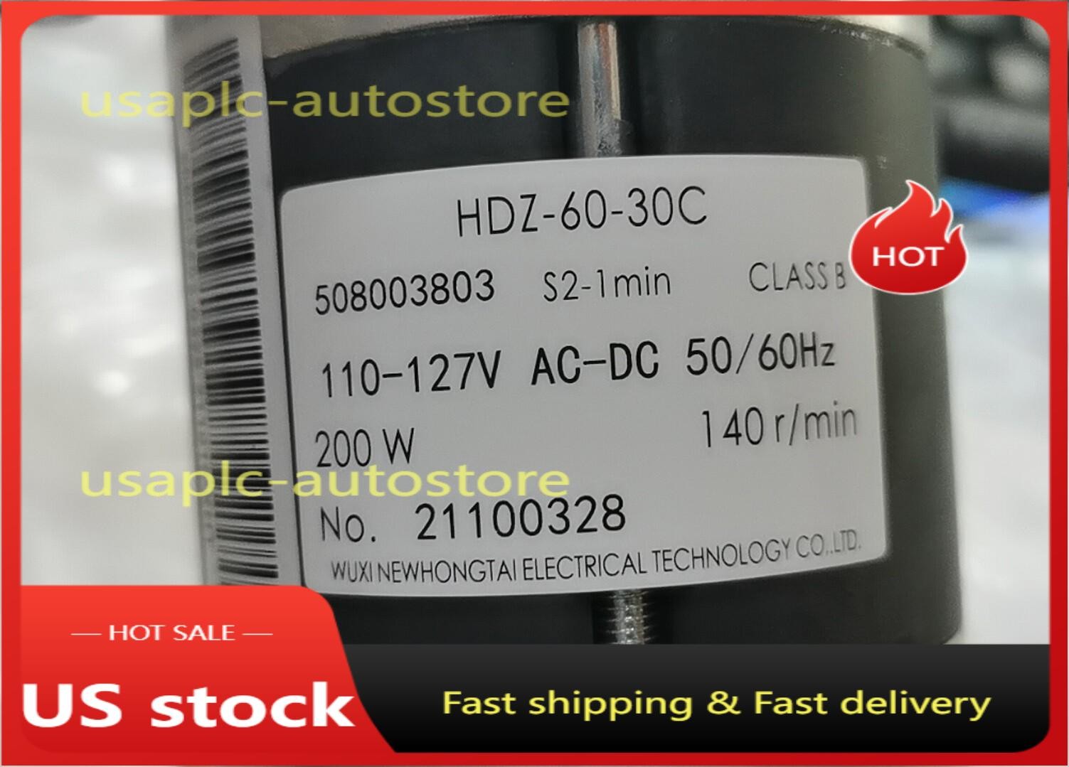 New generic HDZ-60-30C HDZ MOTOR MIN 110-127 V AC-DC 50/60 HZ 200 W Free DHL
