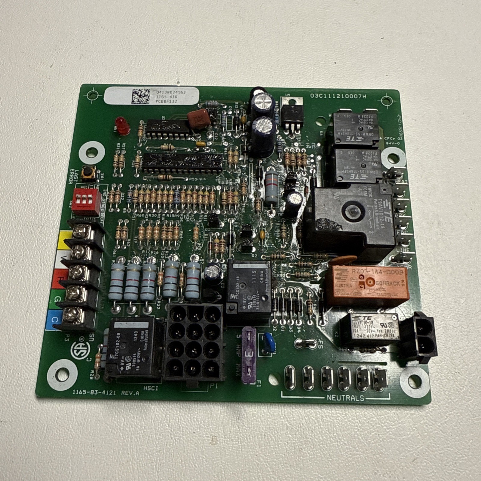 PCBBF132 Furnace Control Board 1165-410