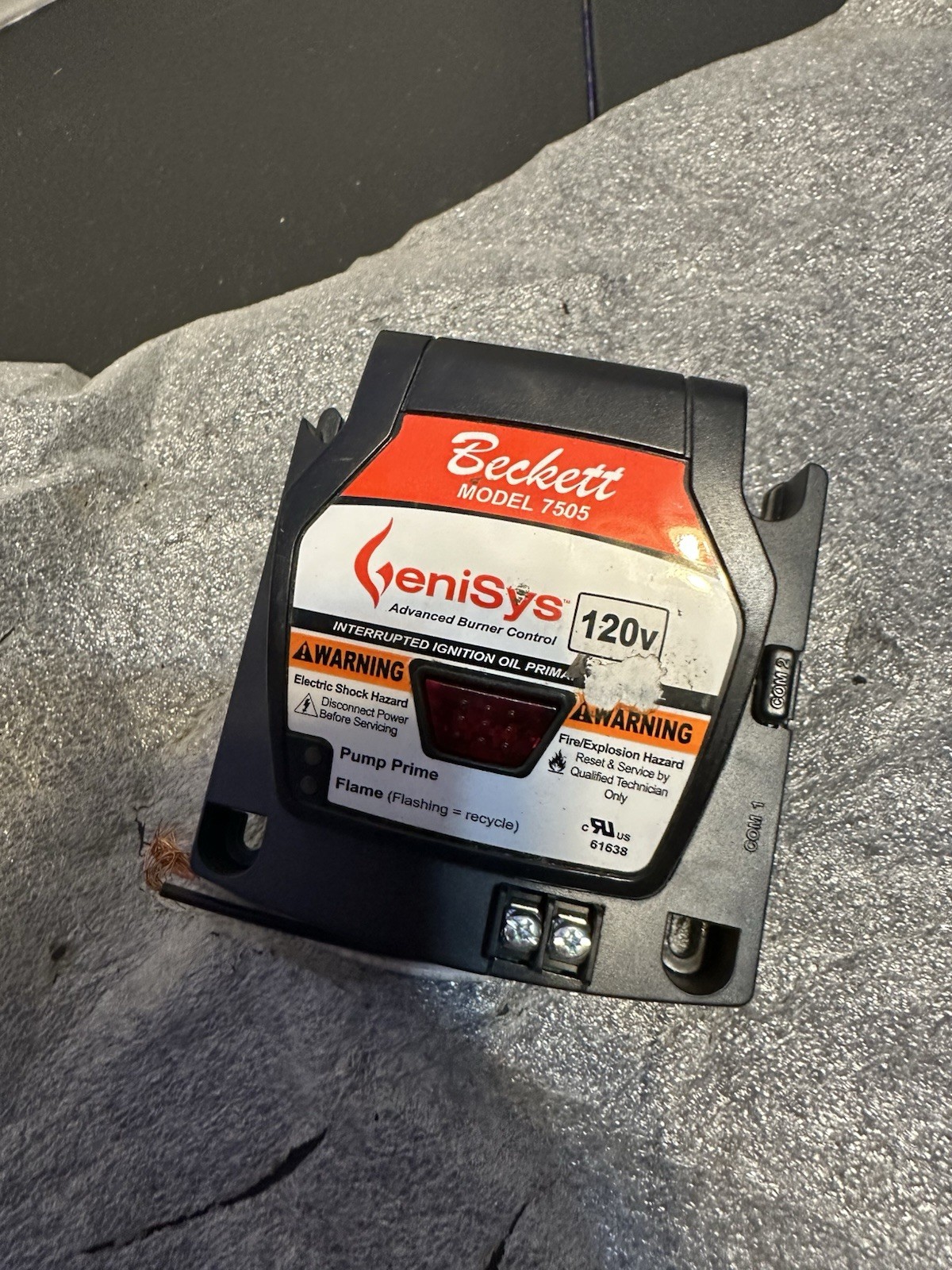 BECKETT GeniSys 7505 120-Volt Oil Burner Control – 7505P1515U