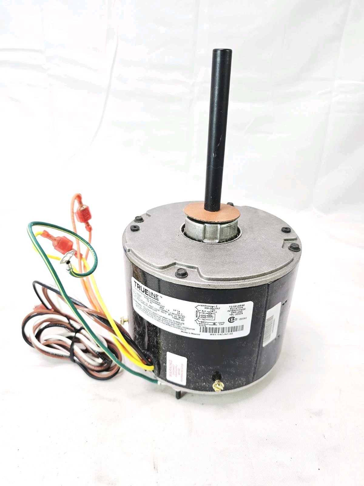 W51-14CJA1-02 Condenser Fan Motor 1/4 HP 208/230V 1075 RPM Replacement