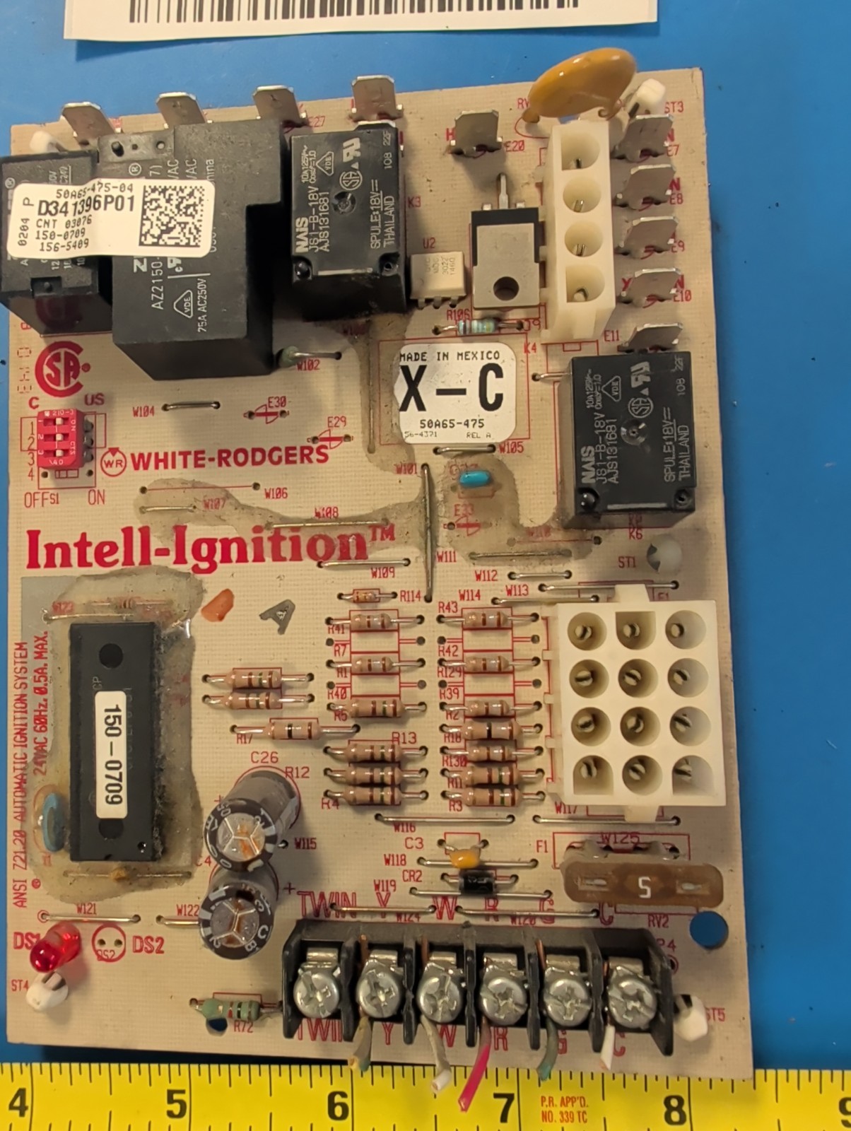 50A65-475 GUARANTEED WORKING 50A65-475-04 control Circuit board D341396P01