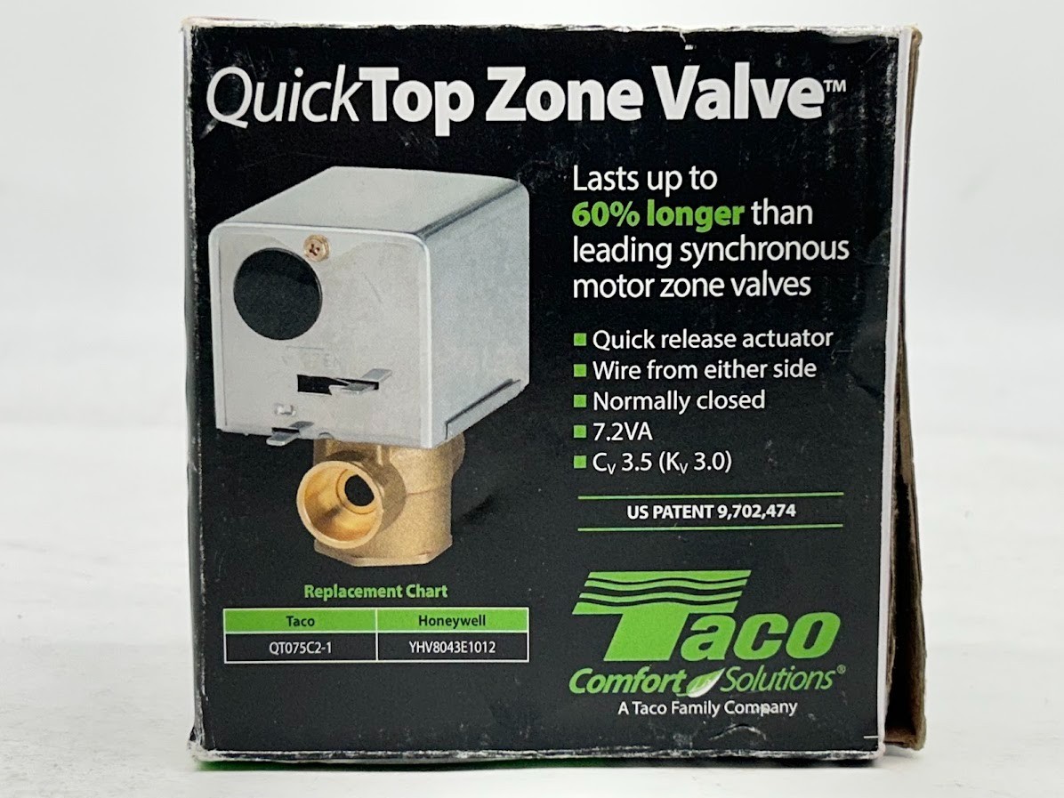Taco 3/4 in. QuickTop Zone Valve (QT075C2-1)