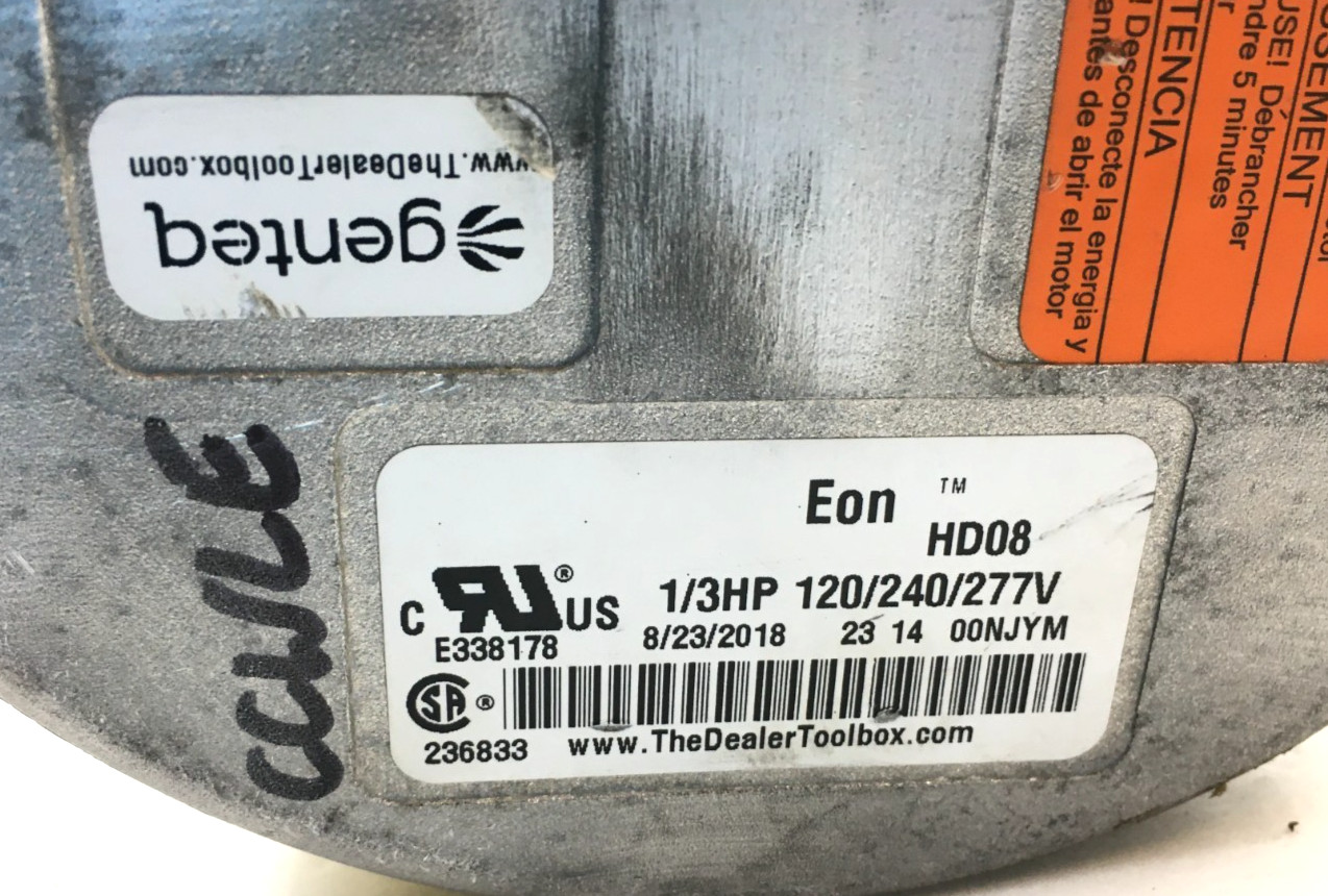 GENTEQ EON HD08 Module ONLY 1/3HP 120/240/277V CCWLE used #W241