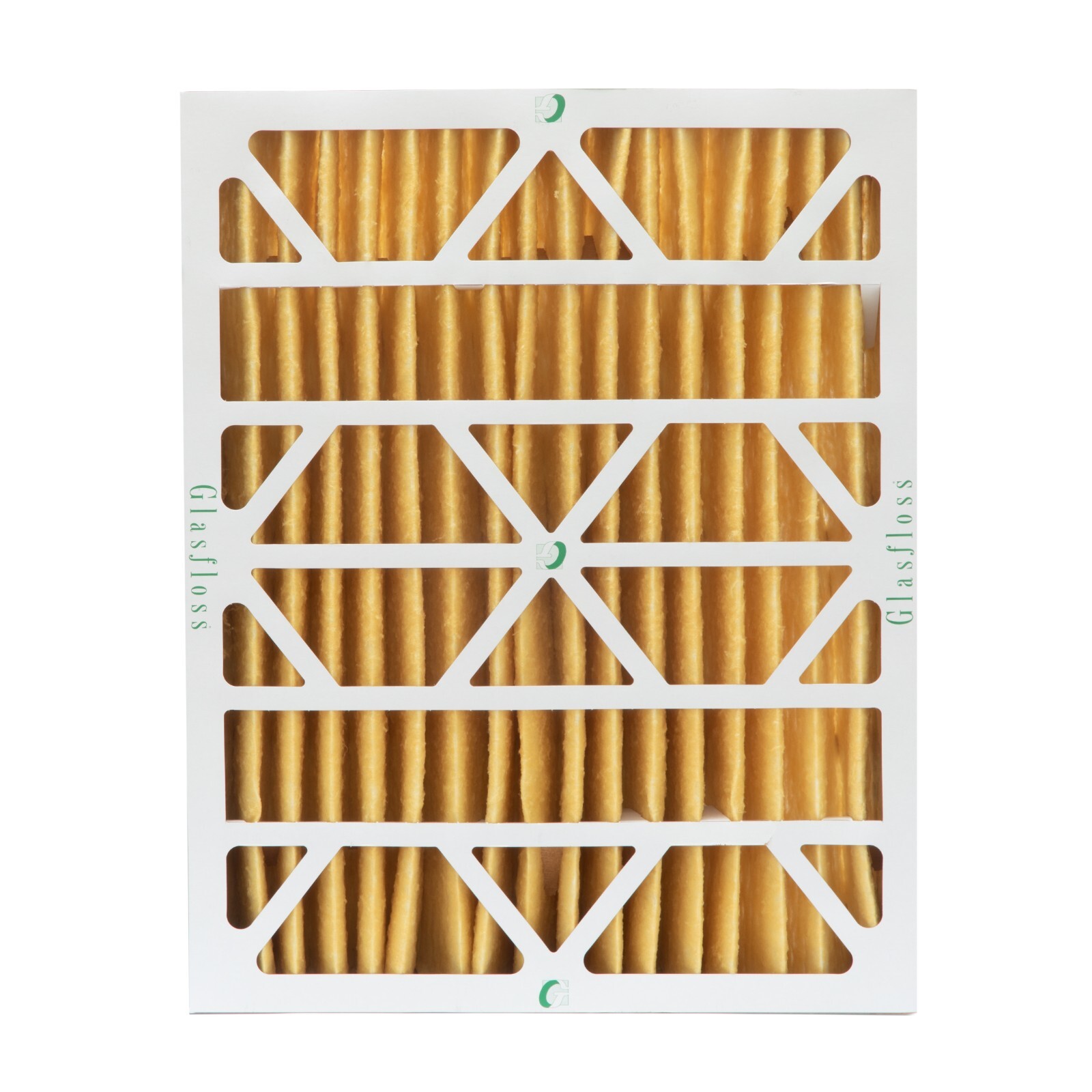 20x25x4 MERV 11 Pleated Air Filters by Glasfloss. 6 Pack (Actual Depth: 3-3/4″)