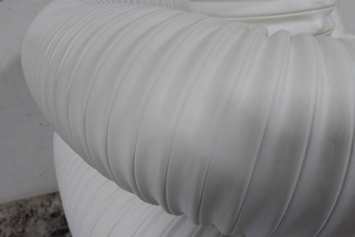 Hi-Tech Duravent 2001-0500-3025 5 In Inside Dia 25 Ft L Industrial Ducting Hose
