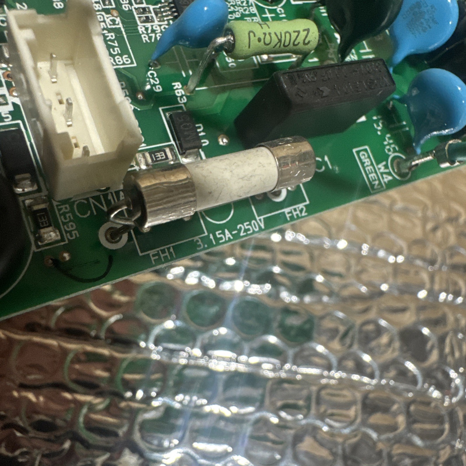 Fujitsu OEM Control Board K13RA-1400HSE C4 | TAM RT1546 R19 | HVAC PCB