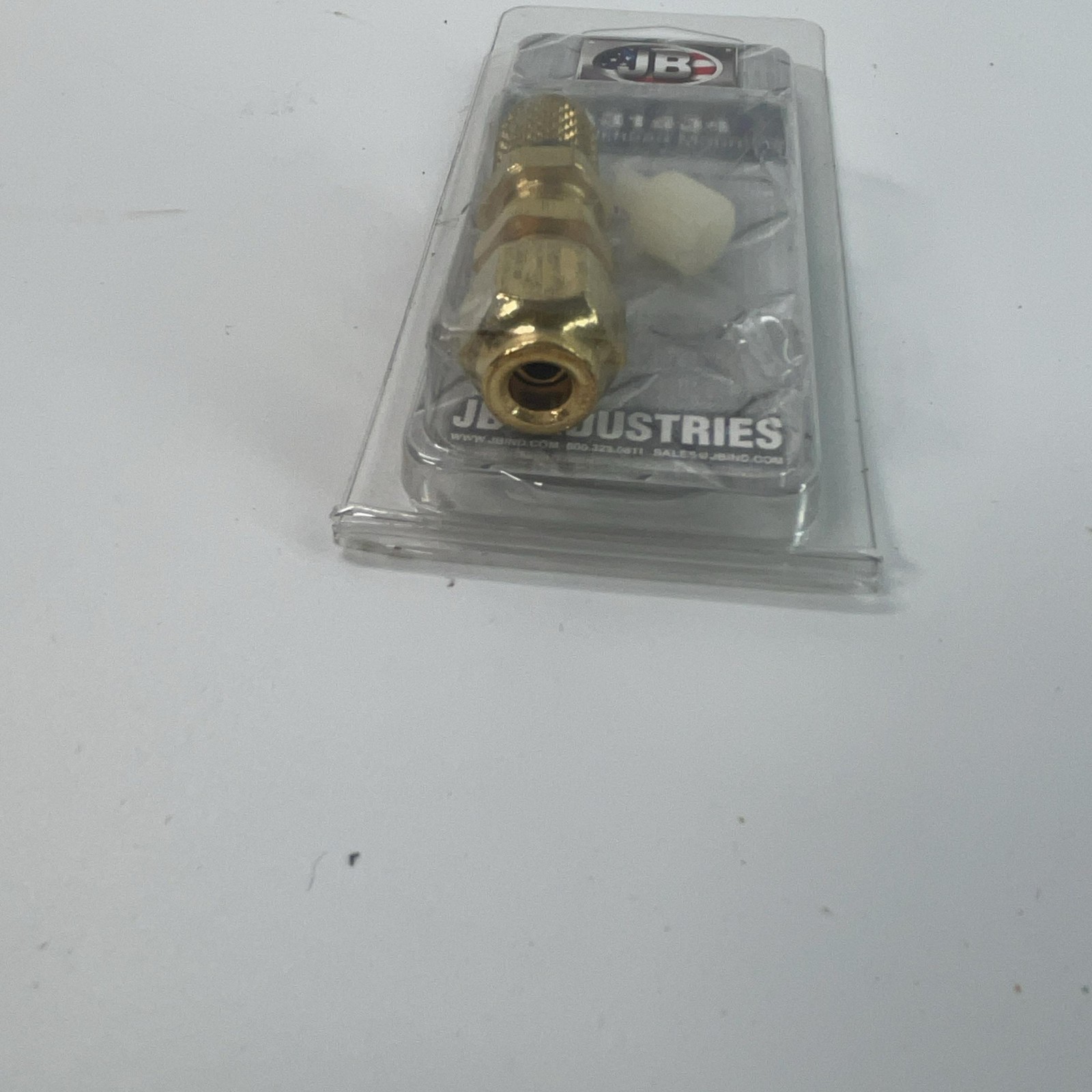 JB Industries A31434 Refrigeration Access Valve 1/4 In Bulkhead Mounting USA New