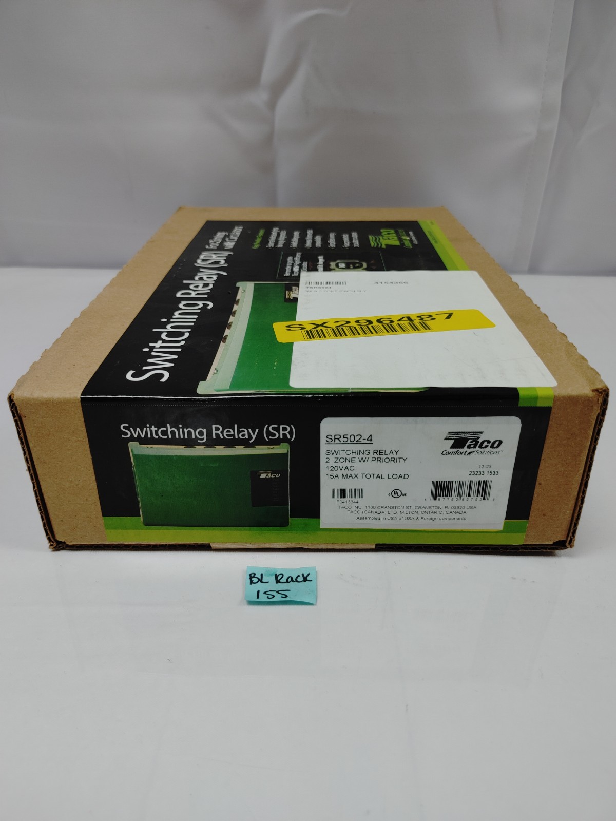 Taco SR502-4 Switching Relay 2-Zone – SEALED