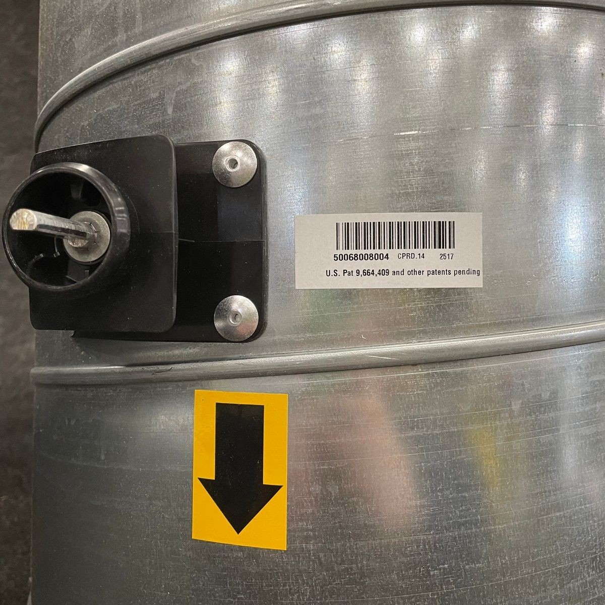 Honeywell CPRD14 TrueZONE Bypass Damper Galvanized Steel 14″