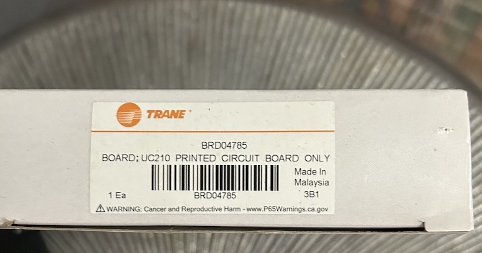 Trane BRD04785 PCB ~ UC210 ~ Printed Circuit Board 1/2″ NPT ~ X13651606-10 Rev K