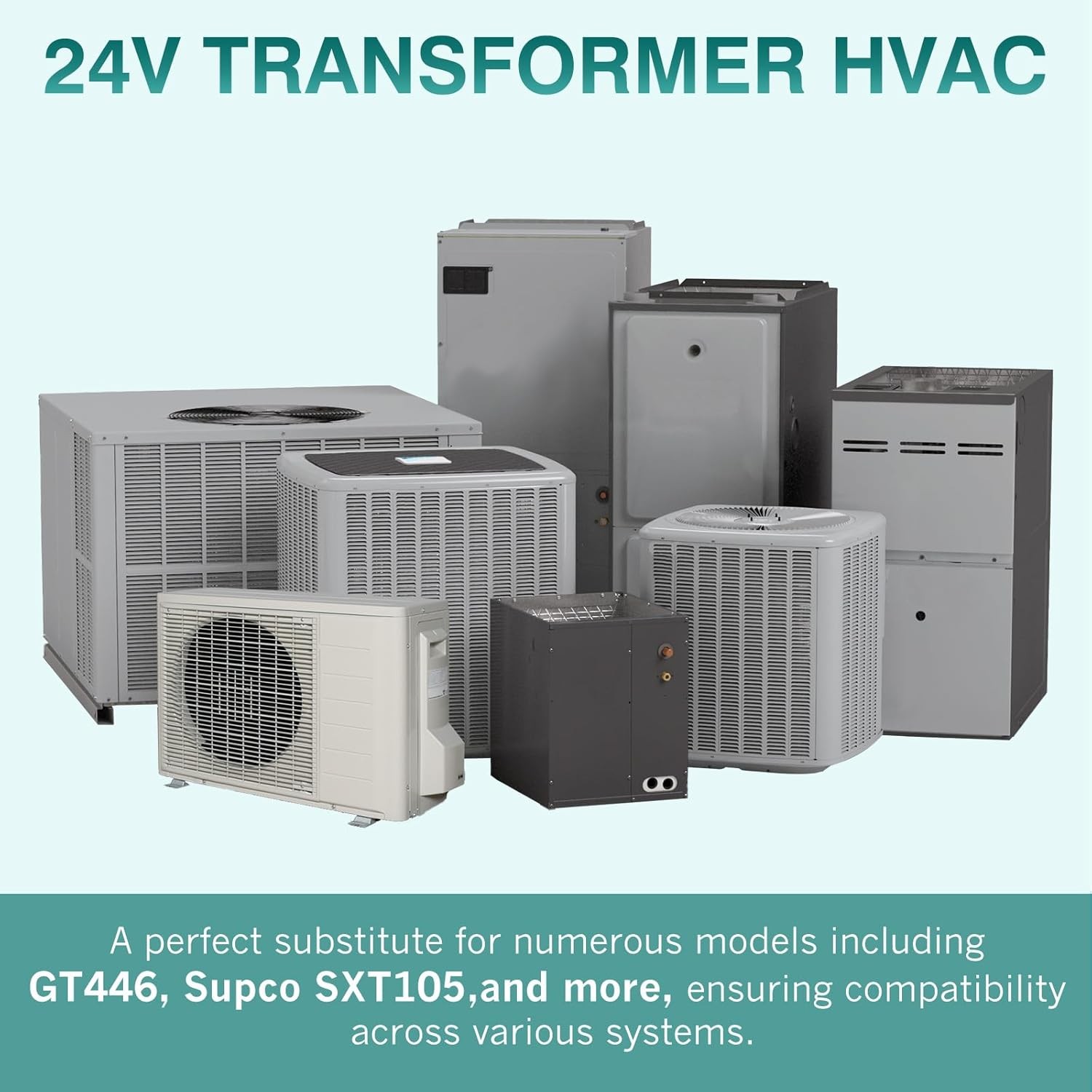 4011F-3 120V to 24V Transformer 40VA Compatible with Furnace/HVAC Equipment, 24
