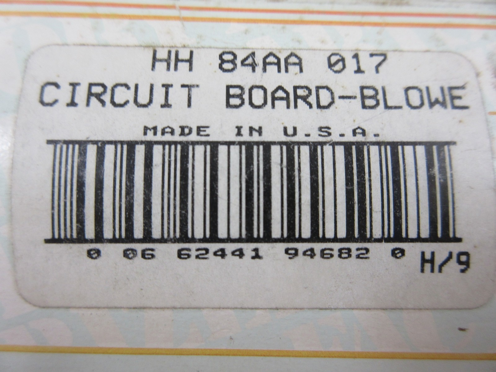CARRIER BRYANT PAYNE HH84AA017 FURNACE CONTROL BOARD