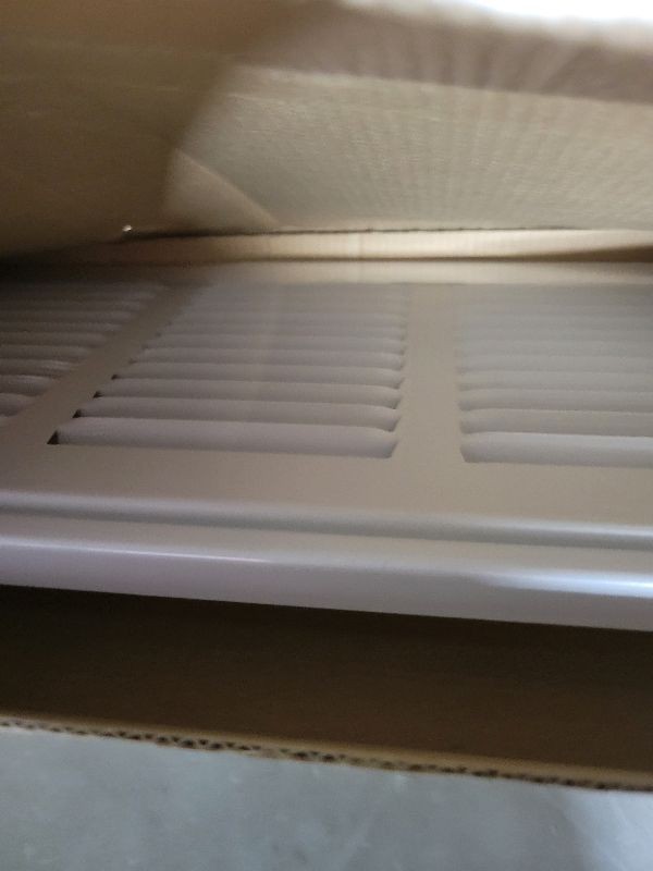 HVAC Premium 32 x 6 Duct Opening Steel Return Air Filter Grille, for 1-inch…