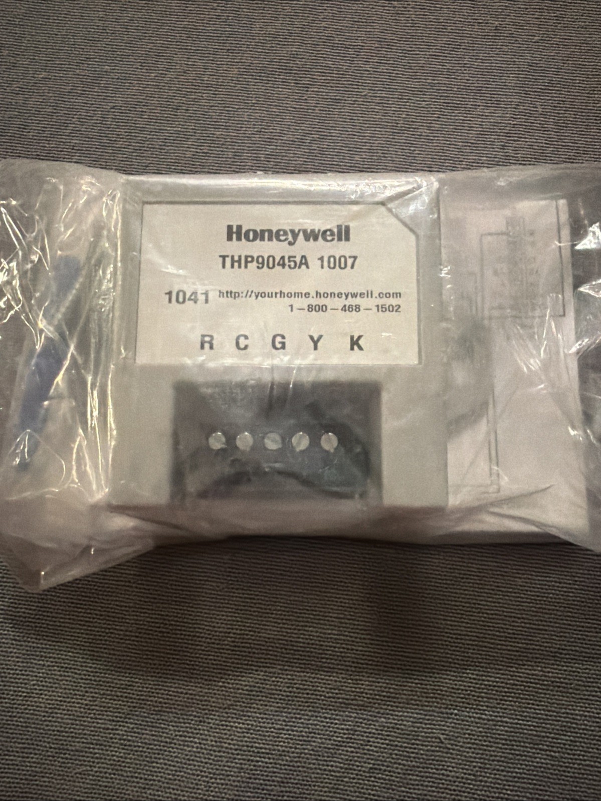 Honeywell Wiring Module Add-a-Wire THP9045A 1007 RCGYK