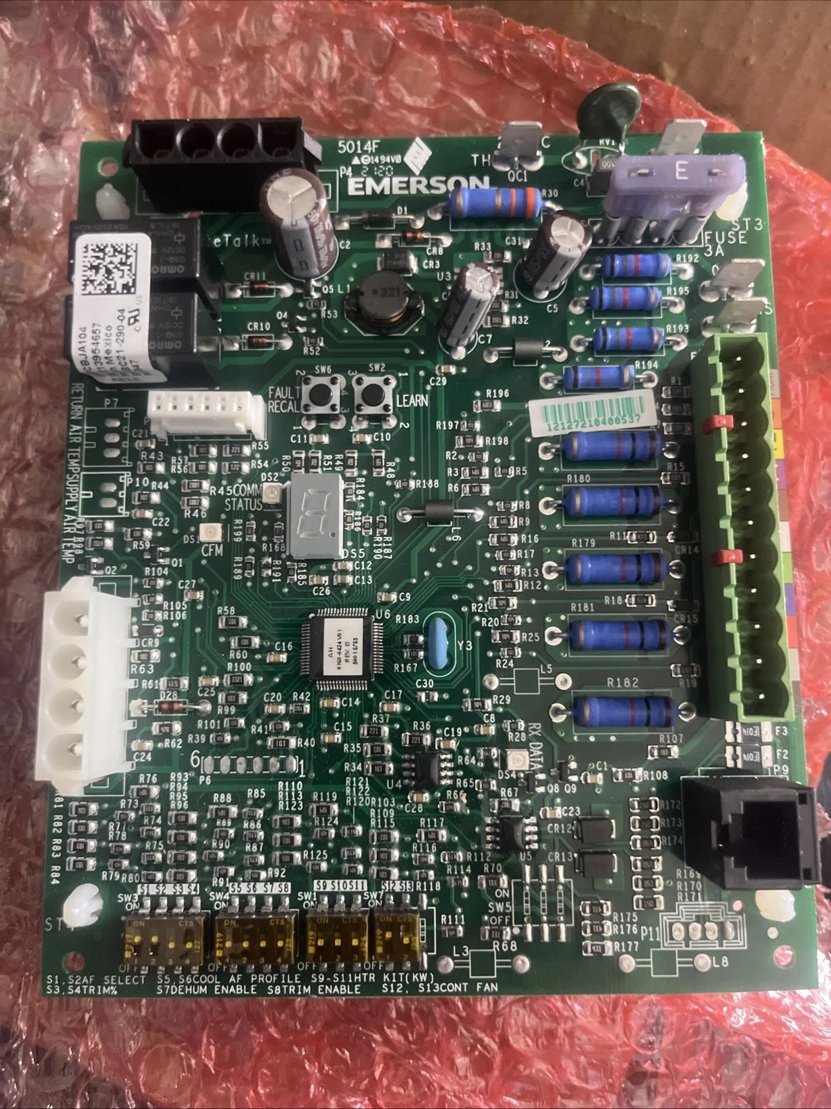 White-Rodgers Emerson PCBJA104S 48C21-290-04 Air Handler Control Board ECM Motor