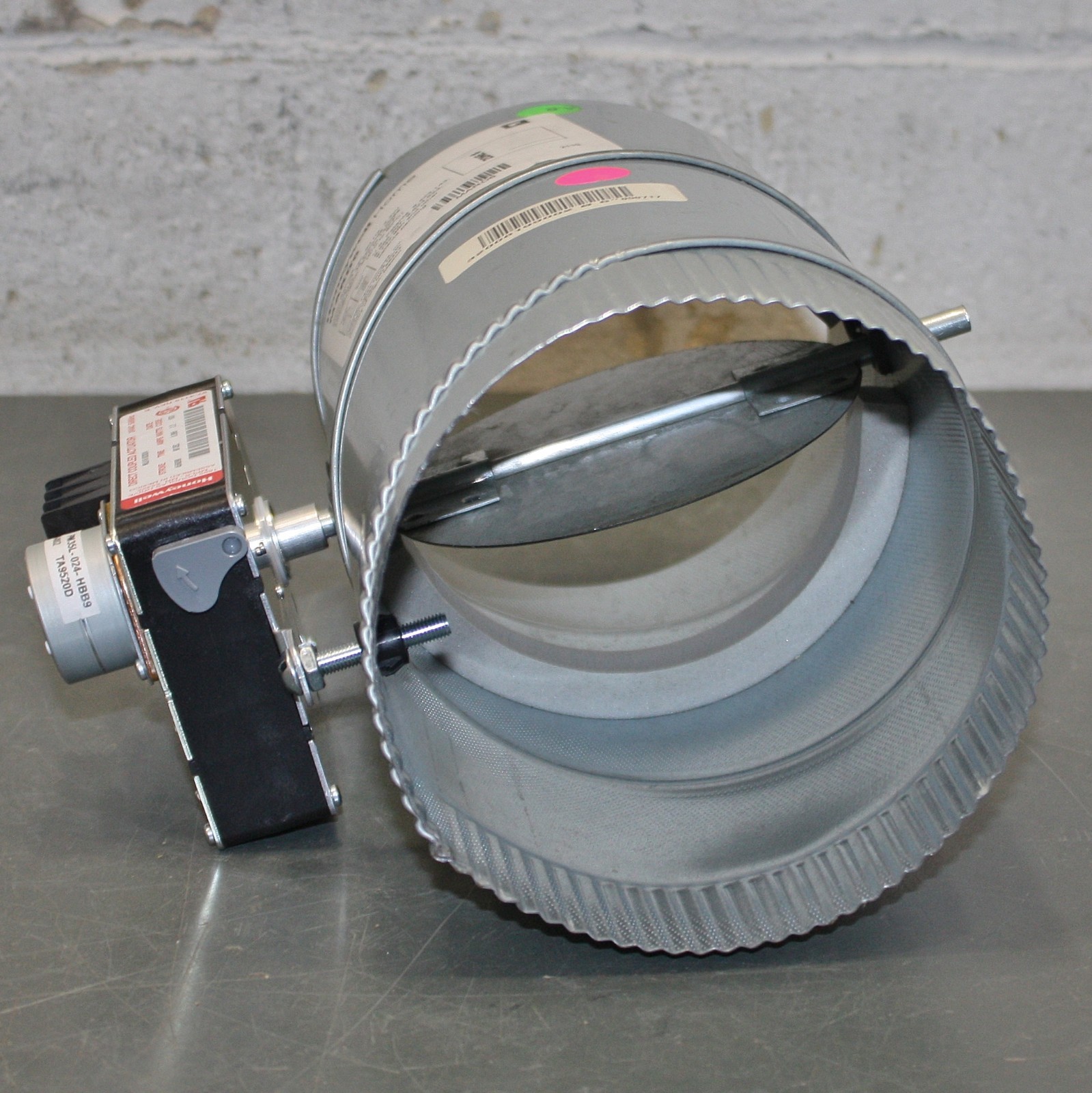 Honeywell Dynamic Zone Control Damper MARD6, 6″ Duct, 24V AC, Round, Motorized