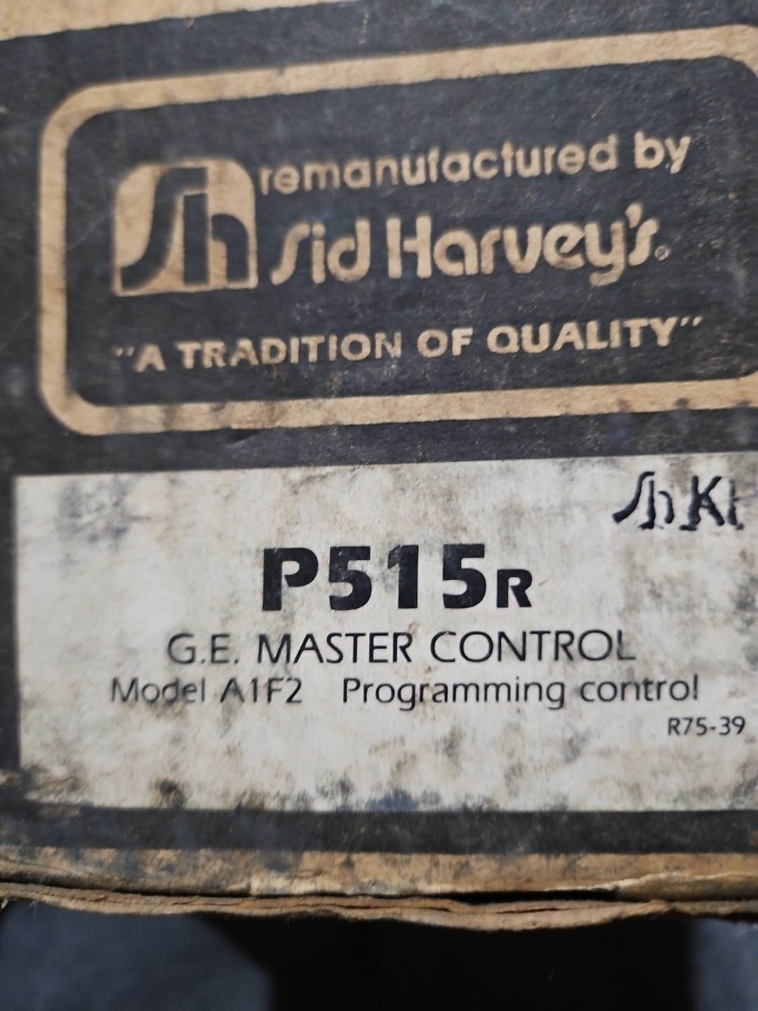 Sid Harvey P515R Model A1F2 GE Master Control Programming Control Rebuilt